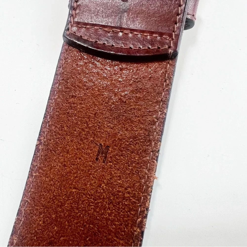 Ralph Lauren Leather Belt Vintage RL 67 Collection Medium